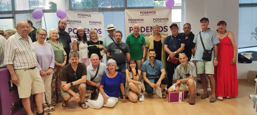 La nueva dirección de Podemos Navarra se pone en&nbsp;marcha